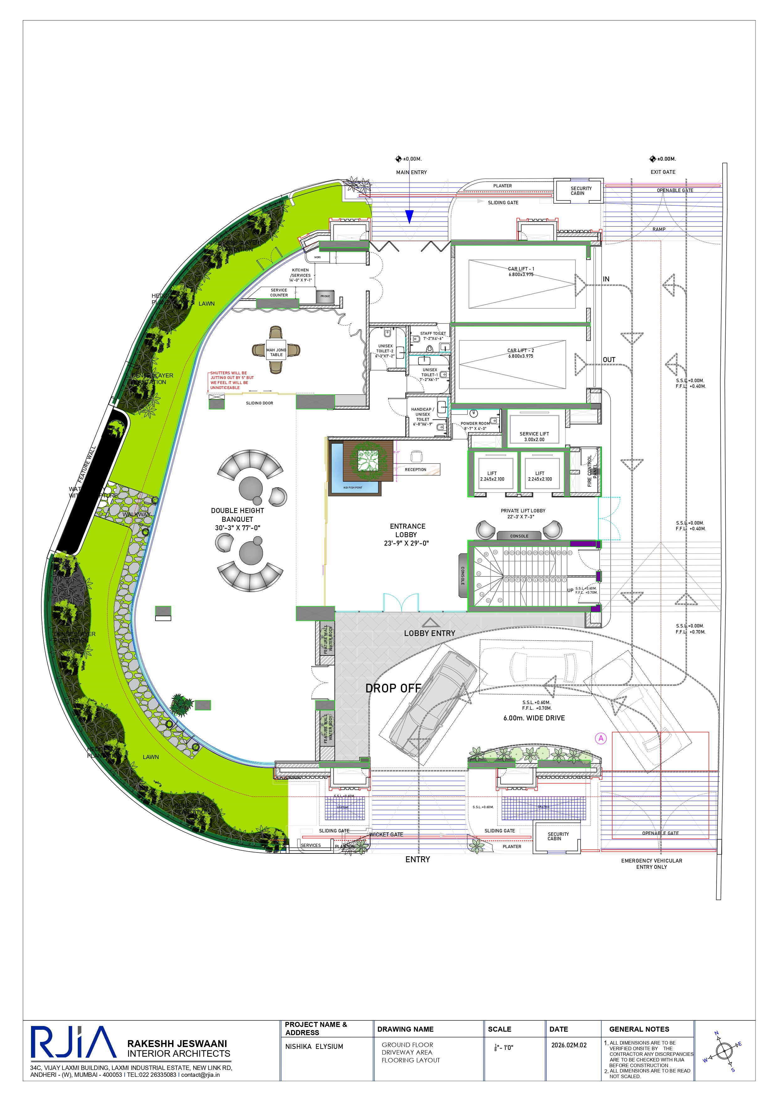 All Interior Spaces for Nishika Elysium